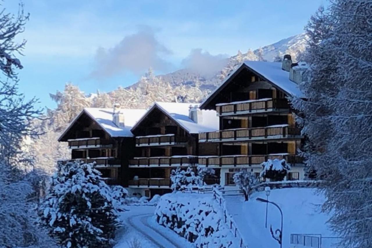 Les Mayens De L'Ours - At The Foot Of Piste De L'Ours' Slope! Agettes المظهر الخارجي الصورة
